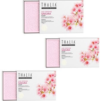 Thalia Sakura Çiçeği Katı Sabun 3x150 gr