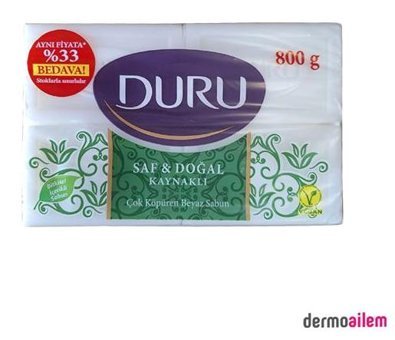 Duru Doğal Beyaz Katı Sabun Katı Sabun 4x200 gr
