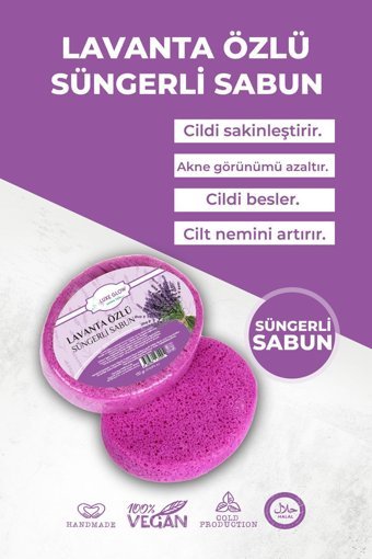 Luxe Glow Lavanta Katı Sabun 150 gr