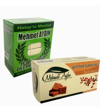 Mehmet Aydın Bitkisel Bıttım-Defne-Zeytinyağlı Katı Sabun 480 gr