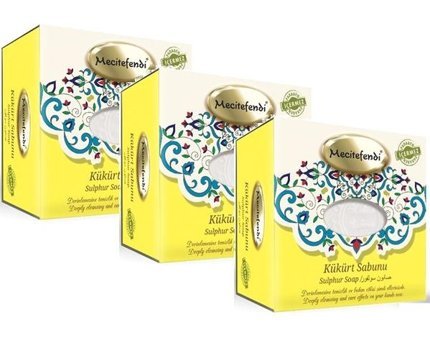 Mecitefendi Kükürtlü Katı Sabun 3x150 gr