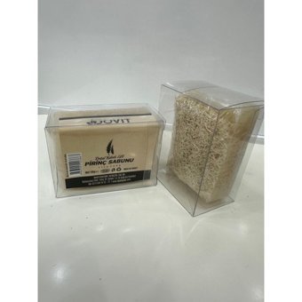 Dovit Doğal Kabak Lifli Kabak Lifli-Pirinç Katı Sabun 100 gr