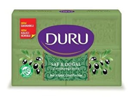 Duru Doğal Zeytinyağlı Katı Sabun 4x150 gr