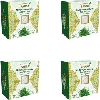 Paksa Doğal Aloe Vera Katı Sabun 4x125 gr