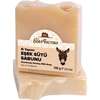 The Soap Factory El Yapımı Eşek Sütü Katı Sabun 100 gr