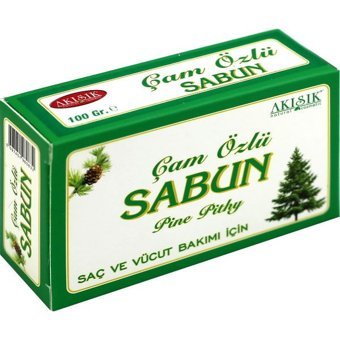 Akışık Çam Özlü Katı Sabun 100 gr