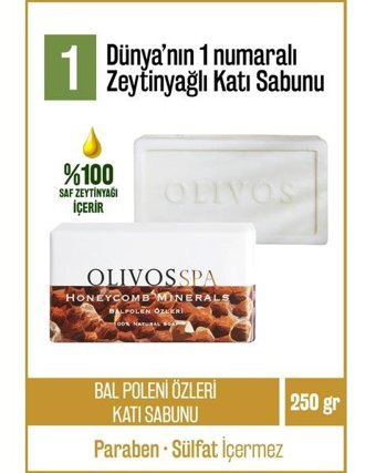 Olivos Doğal Bal-Polen Katı Sabun 250 gr