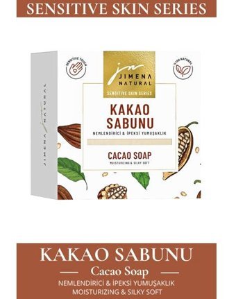 Jimena Natural Natural Kakao Katı Sabun 150 gr