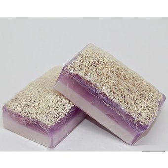 Edmis Doğal El Yapımı Kabak Lifli-Lavanta Katı Sabun 4x100 gr