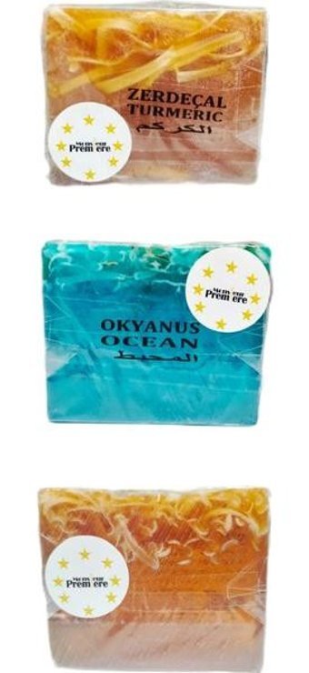 Monsieur Premiere Keçi Sütü-Okyanus-Zerdeçal Katı Sabun 120 gr