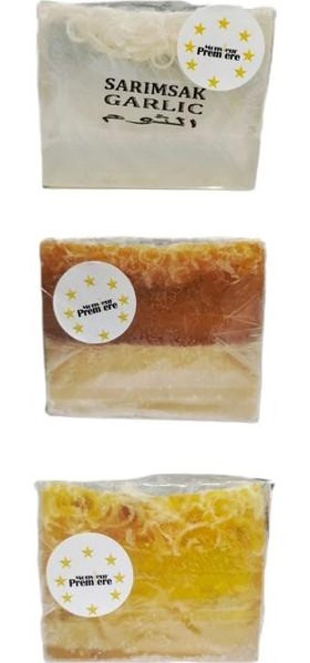 Monsieur Premiere Ballı-Keçi Sütlü-Limon-Sarımsak Katı Sabun 120 gr