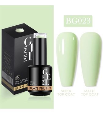 Born BG023 Yeşil Parlak Kalıcı Oje