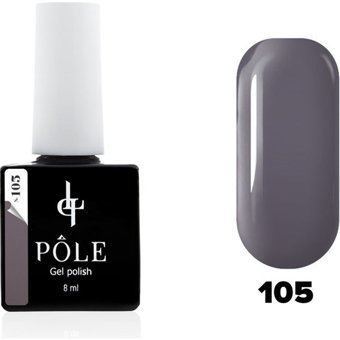 Pole Professional Özel Seri 105 Gri Parlak Kalıcı Oje