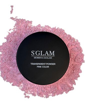 S'Glam Tüm Ciltler İçin Yağsız Pembe Transparan Pudra