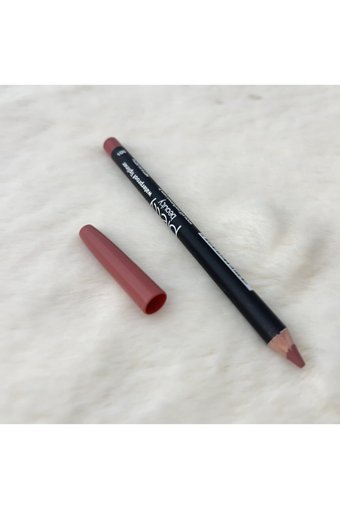 Pretty Beauty No:108 Suya Dayanıklı İnce Kalıcı Mat Dudak Kalemi Gül Kurusu
