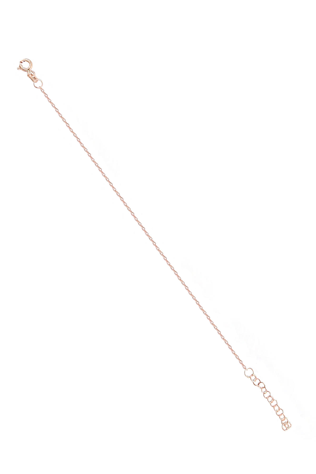 Parmas Design Zirkon Taşlı 925 Ayar Kararmayan Forse Zincir Kadın Gümüş Kolye 17 cm