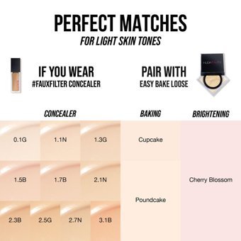 Huda Beauty Easy Bake Loose Kunafa Yağsız Sabitleştirici Toz Pudra
