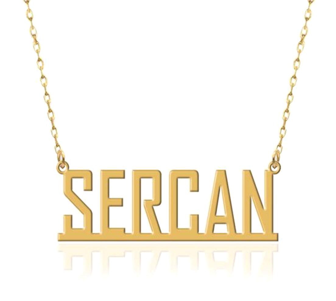 Hediye Deposu Sarı Taşlı 925 Ayar Kararmayan Seyrek Forse Zincir Kadın Gümüş Kolye 50 cm