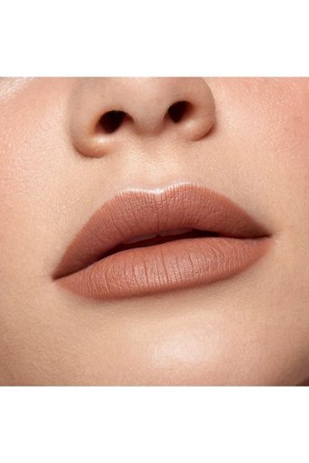 Huda Beauty Sandy Beige Asansörlü İnce Mat Dudak Kalemi Kahverengi