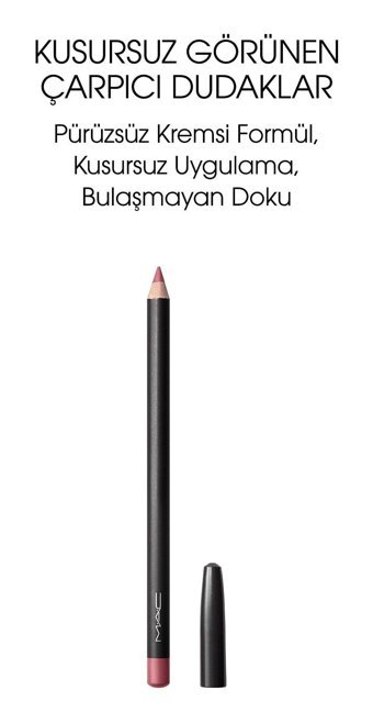 M.A.C Bright Pink İnce Mat Dudak Kalemi Kahverengi