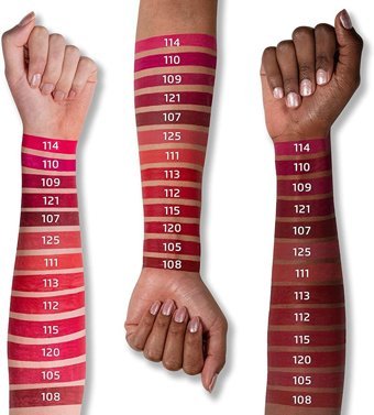 Impala No:121 Suya Dayanıklı İnce Kalıcı Mat Dudak Kalemi Bordo