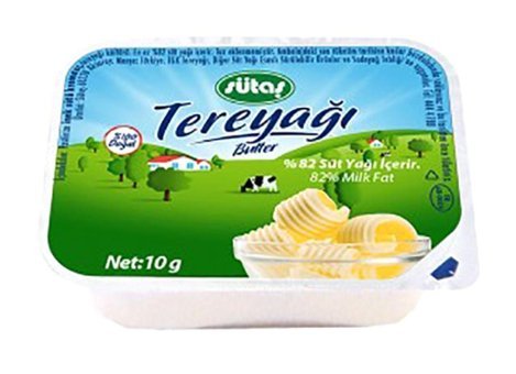 Sütaş Piknik Kahvaltılık Tuzsuz Tereyağ 60x10 gr