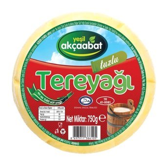 Yeşil Akçaabat Trabzon Tuzlu Tereyağ 750 gr