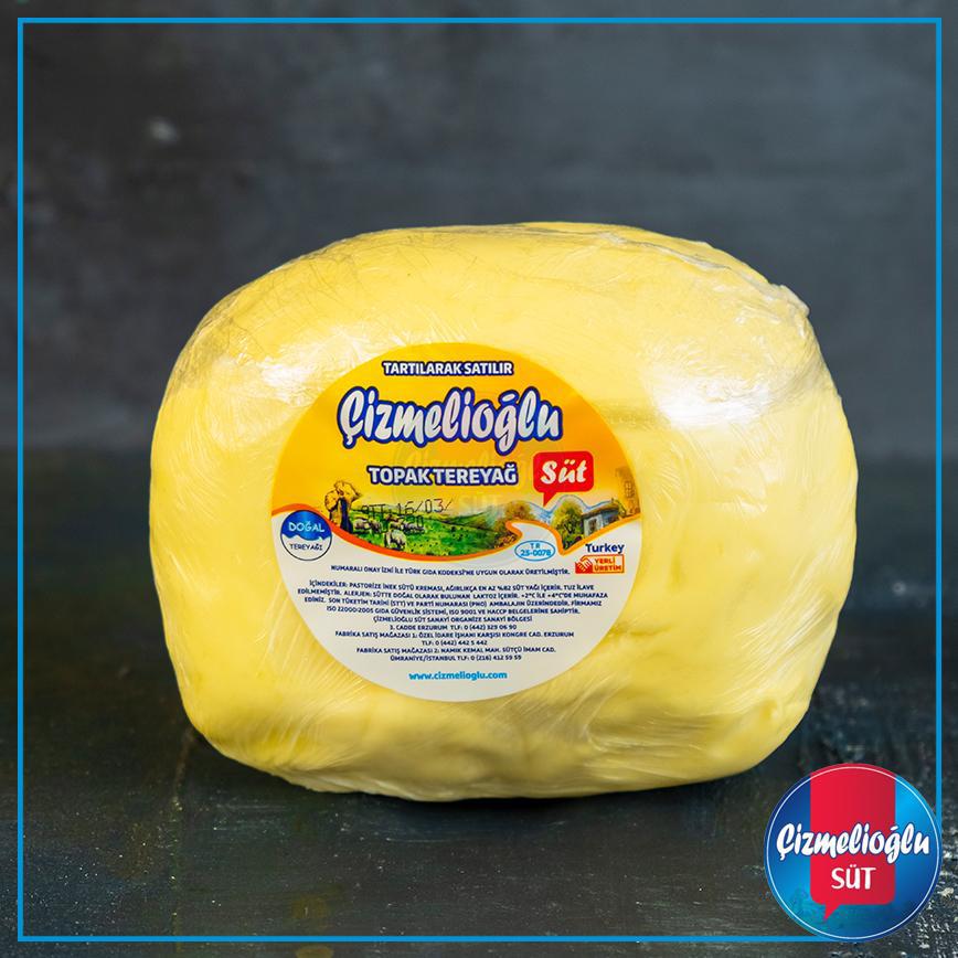 Çizmelioğlu Yöresel Tuzsuz Tereyağ 1 kg