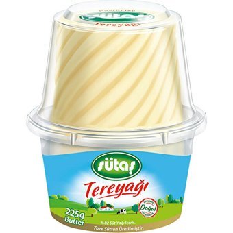 Sütaş Tuzsuz Yayık Tereyağ 225 gr