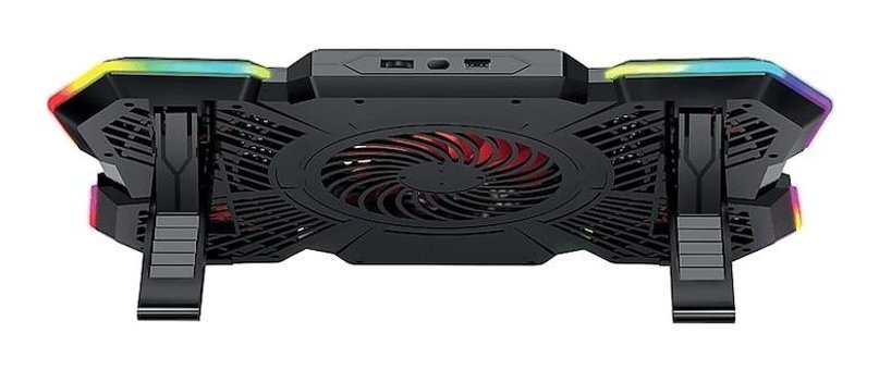 Rampage S47 Coolflow 2600 rpm 5 Fanlı RGB Metal 17.3 inç Gaming Laptop Soğutucu