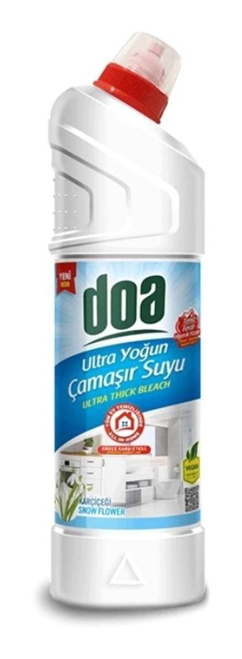 Doa Ultra Yoğun Kar Çiçeği Banyo-Mutfak İçin Konsantre Sıvı Çamaşır Suyu 750 ml
