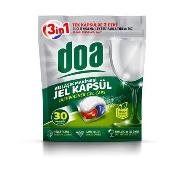 Doa Tablet Bulaşık Makinesi Deterjanı 30 Adet