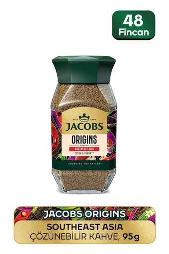 Jacobs Origin Southeast Kavanoz Granül Kahve 95 gr