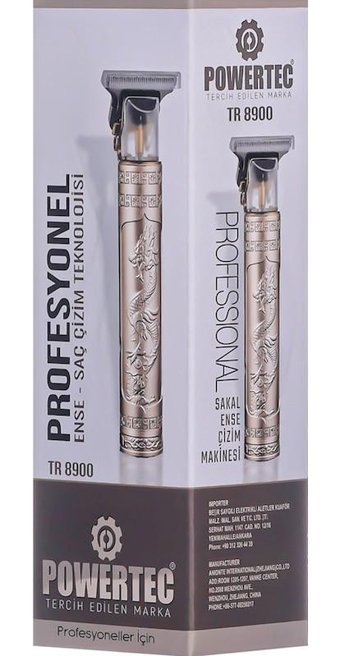 Powertec TR-8900 Sakal Tek Başlıklı Çok Amaçlı Kuru Tıraş Makinesi