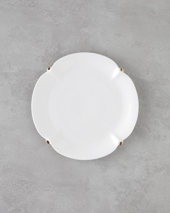 English Home Sueno 24 Parça 6 Kişilik Bone Porselen Yemek Takımı Gold