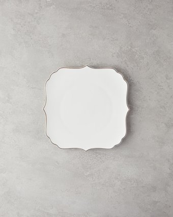 English Home Napoli 27 Parça 6 Kişilik Bone Porselen Yemek Takımı Gold