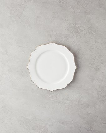 English Home Valencia 27 Parça 6 Kişilik Bone Porselen Yemek Takımı Gold