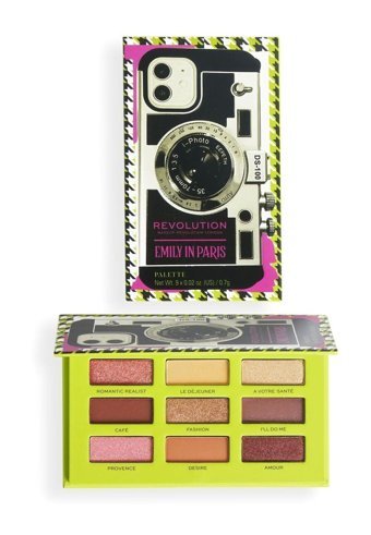 Revolution Camera Queen Toz Simli Işıltılı Far Paleti