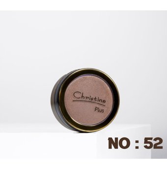 Christine Plus No:52 Toz Simli Işıltılı Tekli Göz Farı Kahverengi