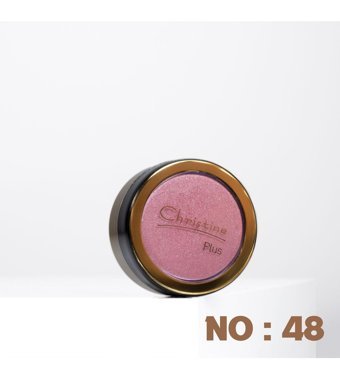 Christine Plus No:48 Toz Simli Işıltılı Tekli Göz Farı Pembe