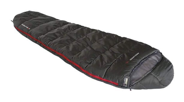 High Peak Redwood -19 Derece 4 Mevsim Kamp-Dağcılık Tek Kişilik Yetişkin Uyku Tulumu Antrasit