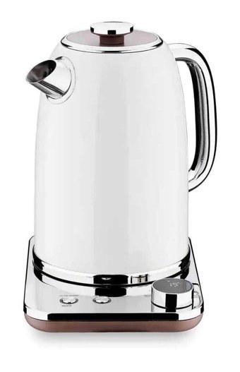 Korkmaz A962 Paslanmaz Çelik 1.8 lt 1850 W Retro Beyaz Kettle