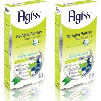 Agiss Juniper Blossom Hassas Ciltler 2x41 Adet Tüm Vücut Ağda Bandı
