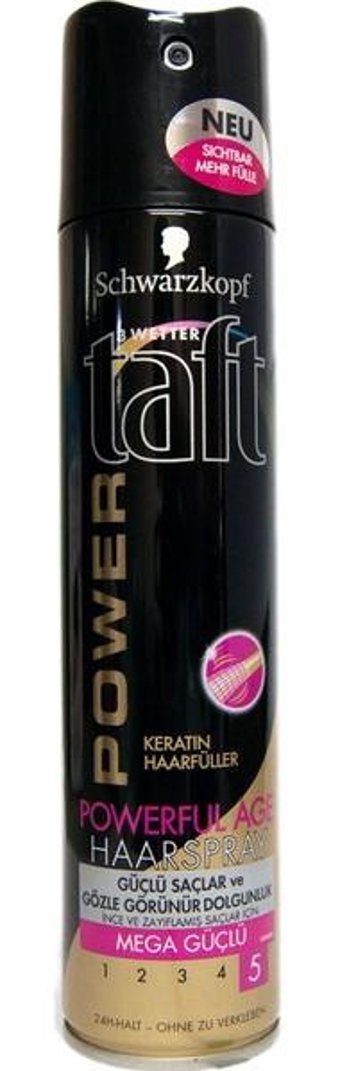 Schwarzkopf Taft Power Dolgunlaştırıcı/Hacim Keratinli Ekstra Güçlü Saç Spreyi 250 ml