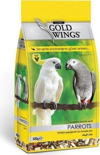Gold Wings Kabuklu Meyveli Vitaminli Kuş Yemi 500 gr