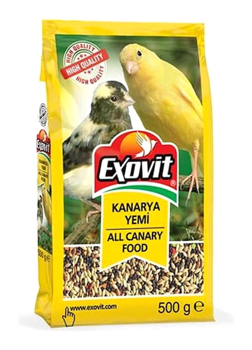 Exovit Kabuklu Karışık Vitaminli Kuş Yemi 500 gr