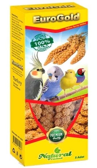 Euro Gold Kabuklu Sade Vitaminli Kuş Yemi 250 gr