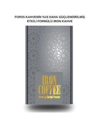 Forx5 Iron Coffee Paket Granül Kahve 90 gr