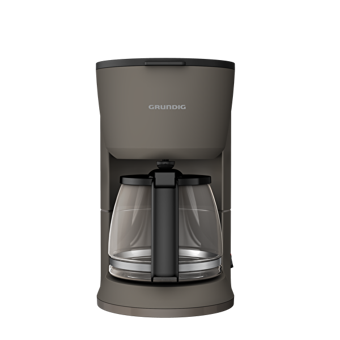 Grundig KM 4410 G Çelik Filtreli Karaf 1.5 lt Hazneli 10 Fincan Akıllı 800 W Gri Filtre Kahve Makinesi