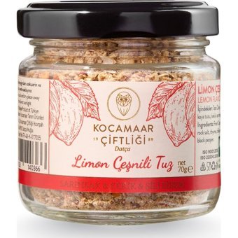Kocamaar Çiftliği Datça İyotsuz Kristal Kaya Tuzu Kavanoz 70 gr